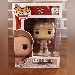 Funko Pop WWE Lex Luger Red and White Vinyl Figure